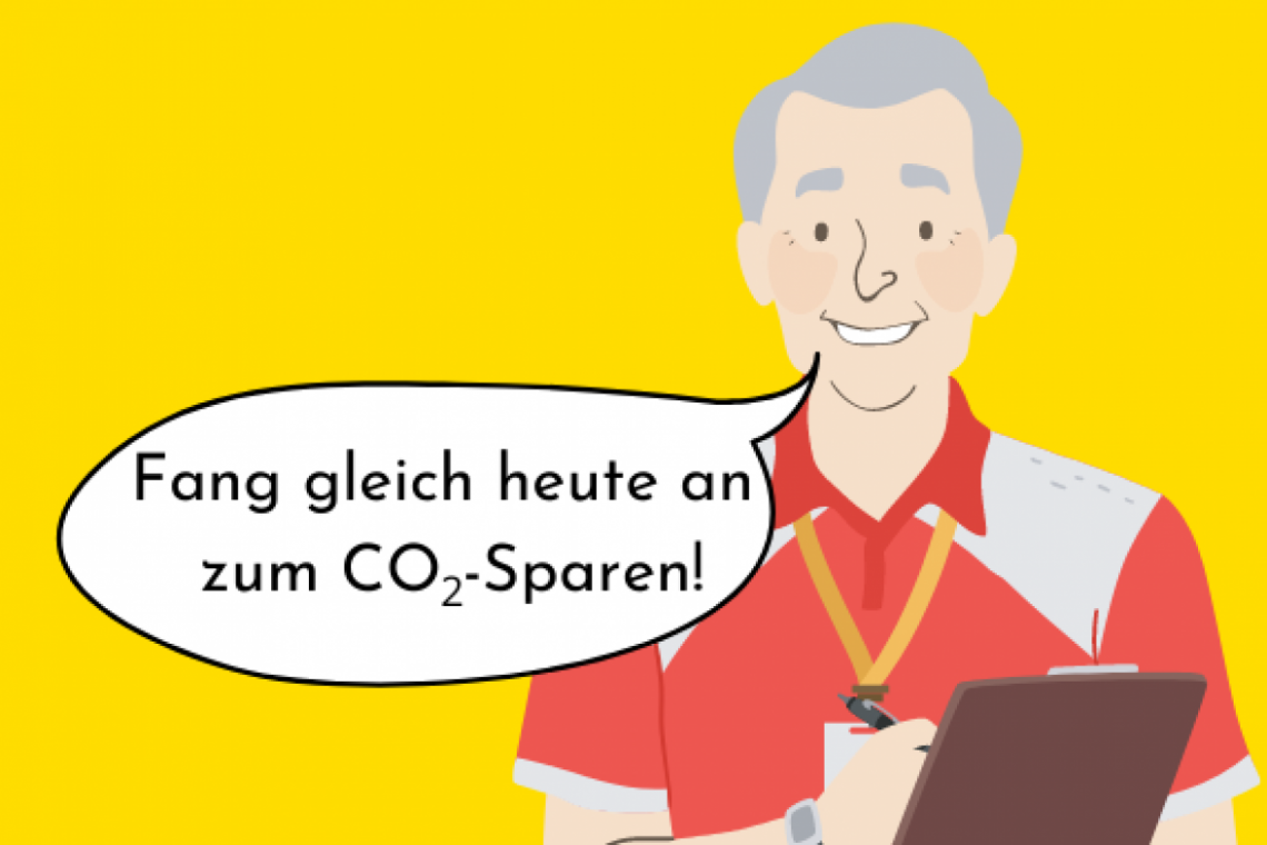 Klima Coach gibt Tipps zum CO2-Sparen